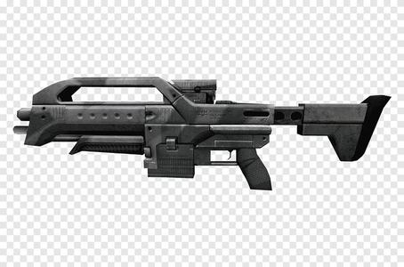 Futuristic Sci-Fi Rifle | 3D Printable Cosplay Weapon