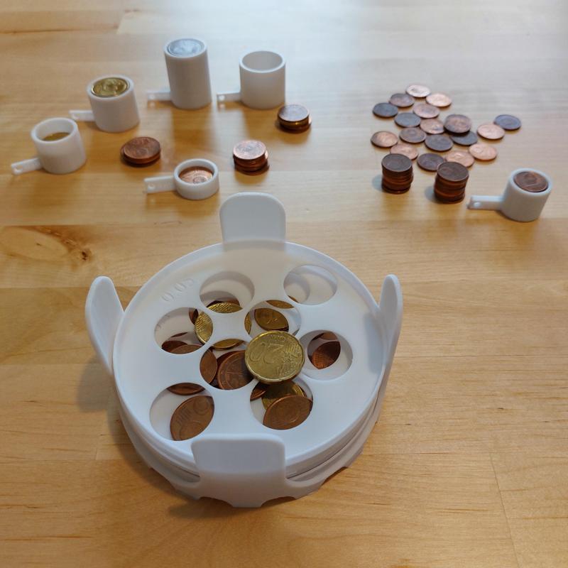 €uros: Filters and jars for sorting parts