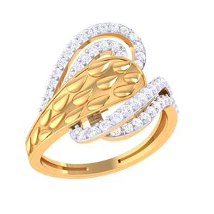 Printable 3D jewelry model of Lady diamond ring