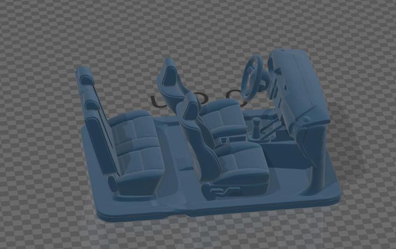 Modern interiors for 1/64 scale cars - Modern interiors for 1/64 scale cars