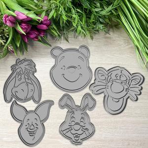 Winnie the Pooh Cookie Cutter set of 5