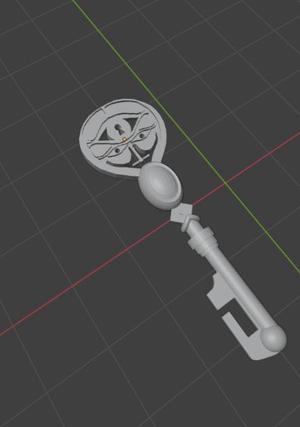locke and key memory key (recommend to install vertically)