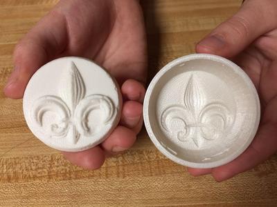 Fleur de Lis Soap Molds