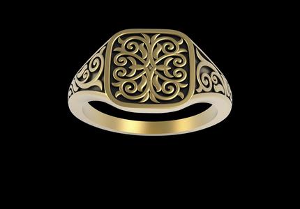 Celtic Signet Ring