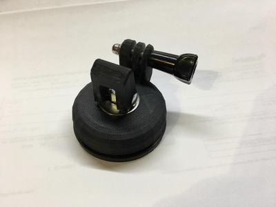 Small Suction Cup For Gopro and Smartphones.