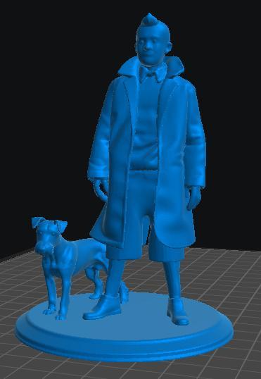 tintin and milou realism