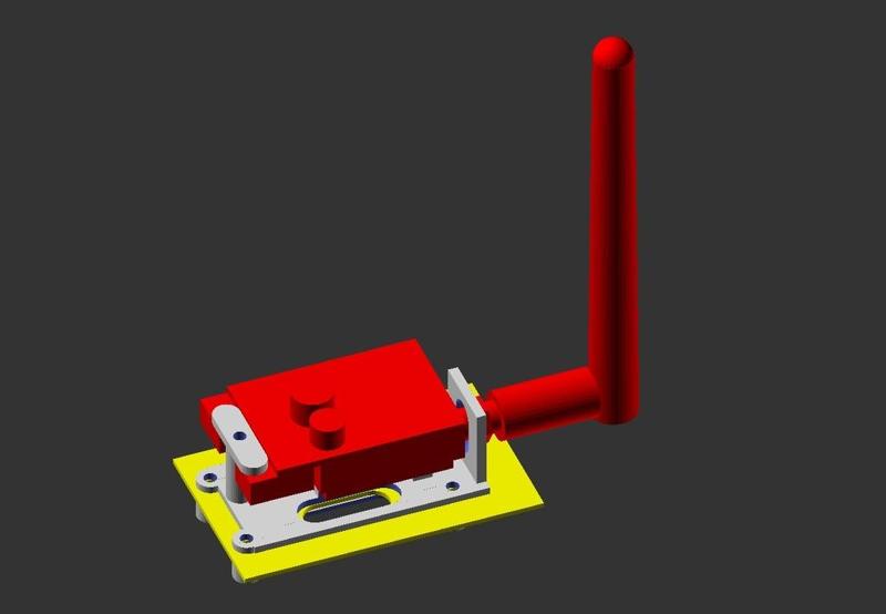 Boscam transmitter bracket for Tarot TL250/TL280