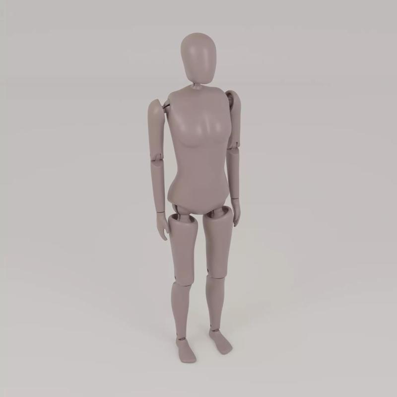 Articulated female body