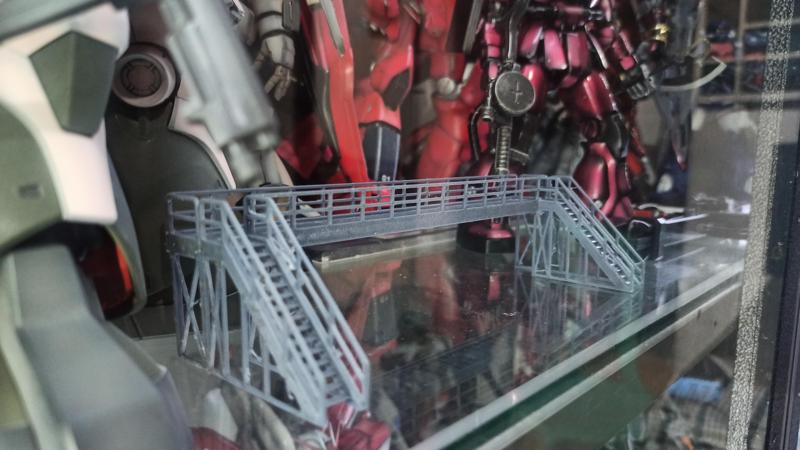 Gundam Diorama Pedestrian Bridge
