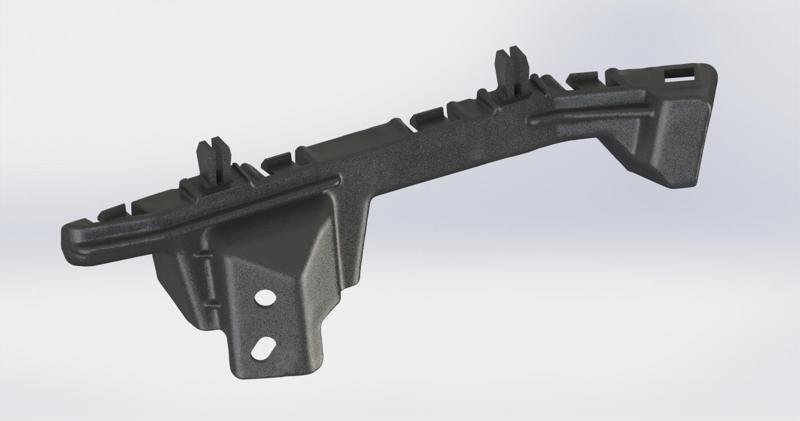 Chevrolet Equinox 2017-2020 Right Front Bumper Bracket.