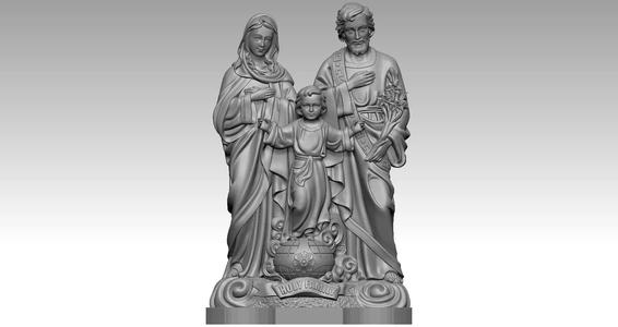Holy Family - Virgin Mary - Joseph - Jesus Christ