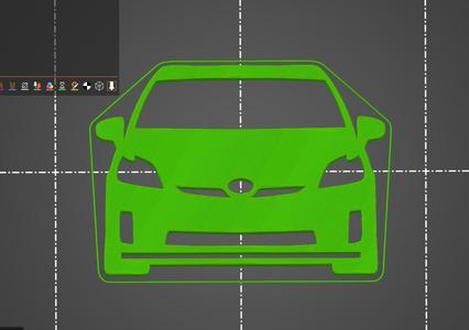 Toyota Prius 3 Toothpaste Squeezer