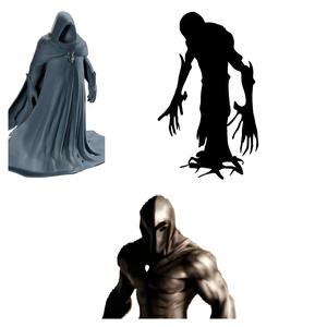Mystic Guardian - Hooded Sentinel Statue