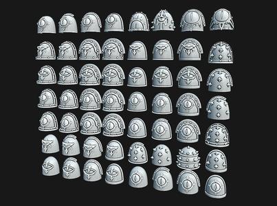 Eye of Horus and Studed Shoulderpads