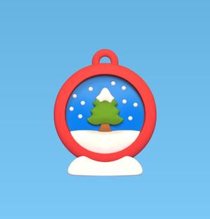 Christmas Ornaments - Ball Tree