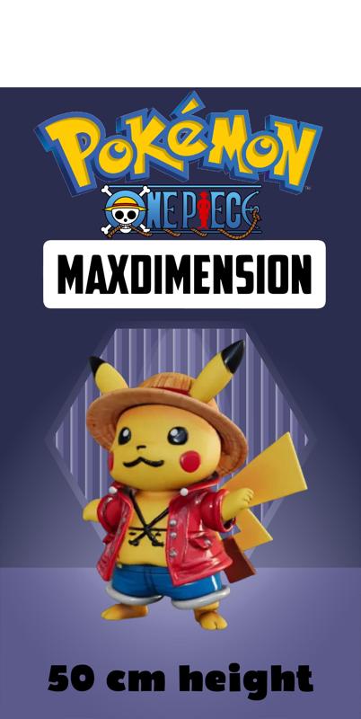 Pokémon x One Piece Fusion – Pika D. Luffy Ful l- Size Figure