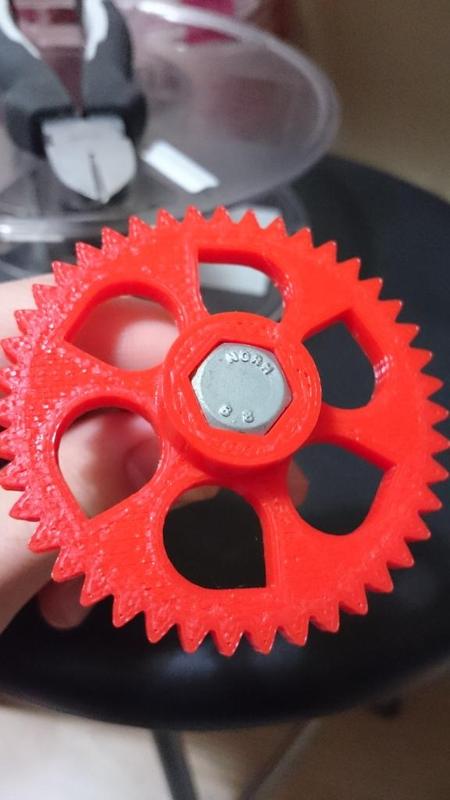 Prusa I3 Rework Extruder Big Gear for "Hobbed Bolt Fix"