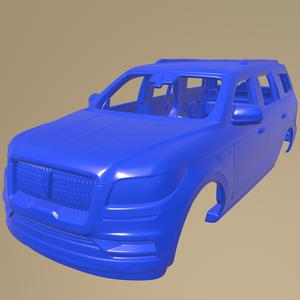 Lincoln Navigator Black Label 2017 PRINTABLE CAR BODY