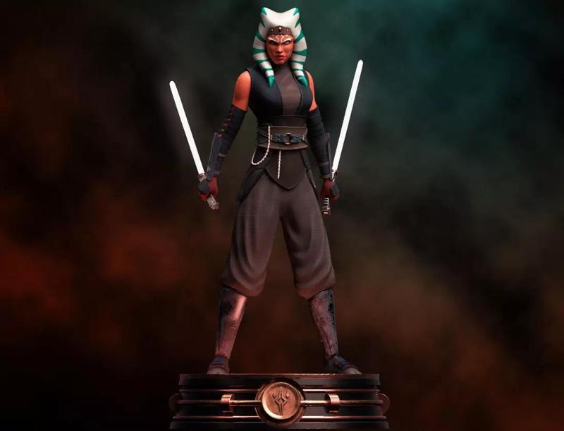 Fanart Star Wars AHSOKA TANO - Statue