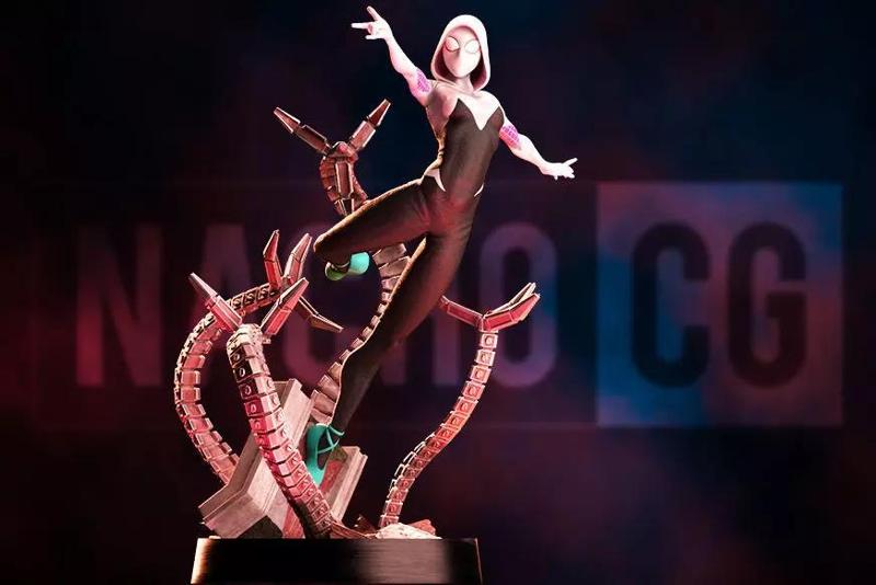Fan Art Spider Gwen - 2 in 1 - Statue