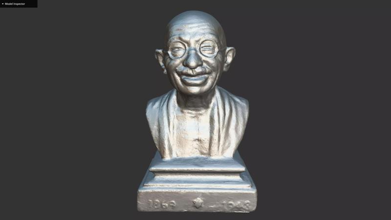 Gandhi Miniature 3DP