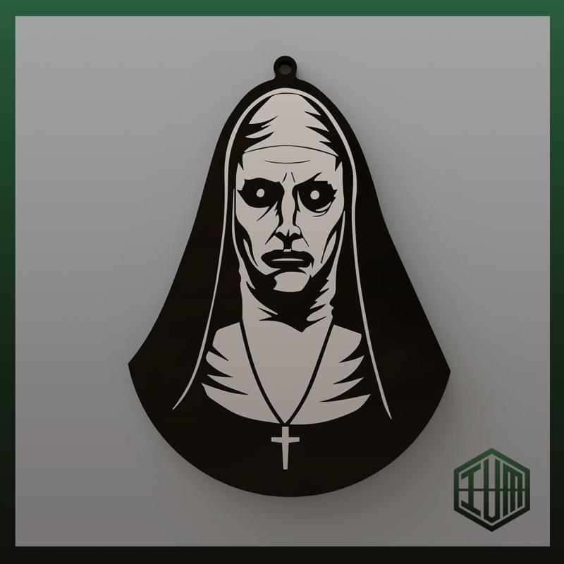 THE MONK KEYCHAIN HALLOWEEN