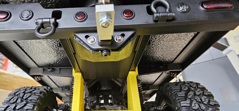 Heavy Duty Hitch Receiver Block for Traxxas TRX6 Hauler