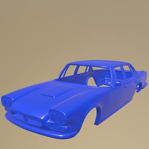Maserati Quattroporte 1966 PRINTABLE CAR BODY