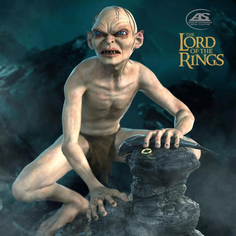 Gollum STL File