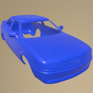 AUDI COUPE 8B 1988 PRINTABLE CAR BODY