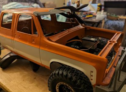 Rc4wd blazer body visor