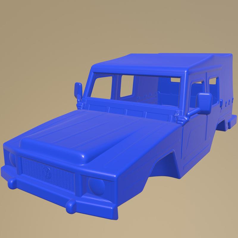 Volkswagen Iltis 1978 PRINTABLE CAR BODY