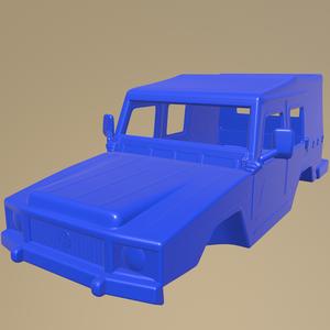 Volkswagen Iltis 1978 PRINTABLE CAR BODY