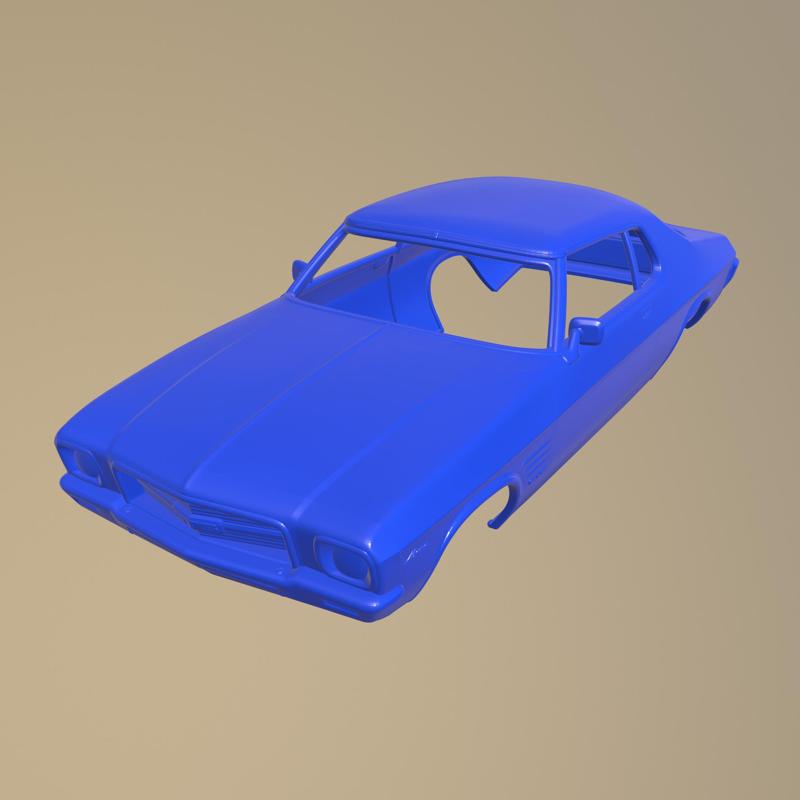 holden monaro mk2 coupe 1971 printable car body