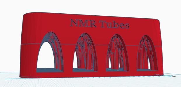 Easy Print NMR Tube Rack