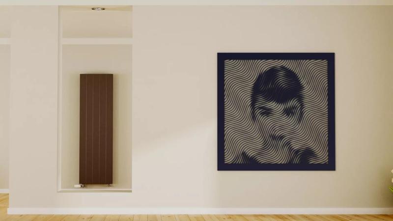 Halftone wall sticker AUDREY HEPBURN 02