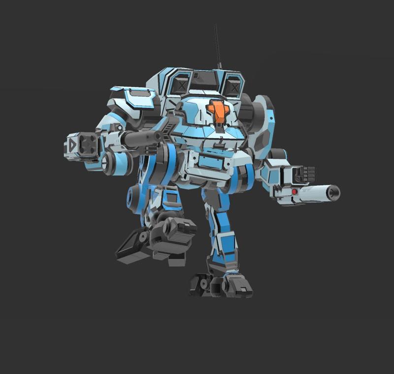 American Mecha Fennec Fox prime new poses