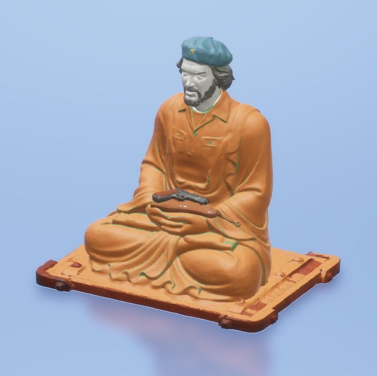 Buddha-Che Guevara-mix