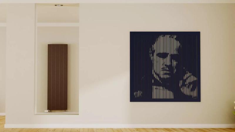 Halftone wall sticker Don Vito Corleone