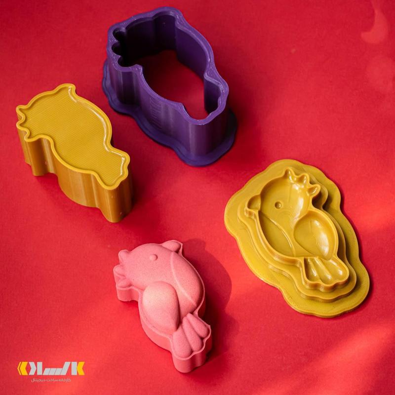 2 Parrots bath bomb mold  -  🦜🦜 Peppy & Piper