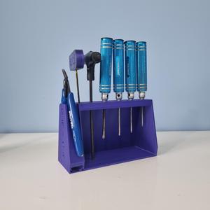 Allen Key Holder | Desktop Tool Rack Organizer