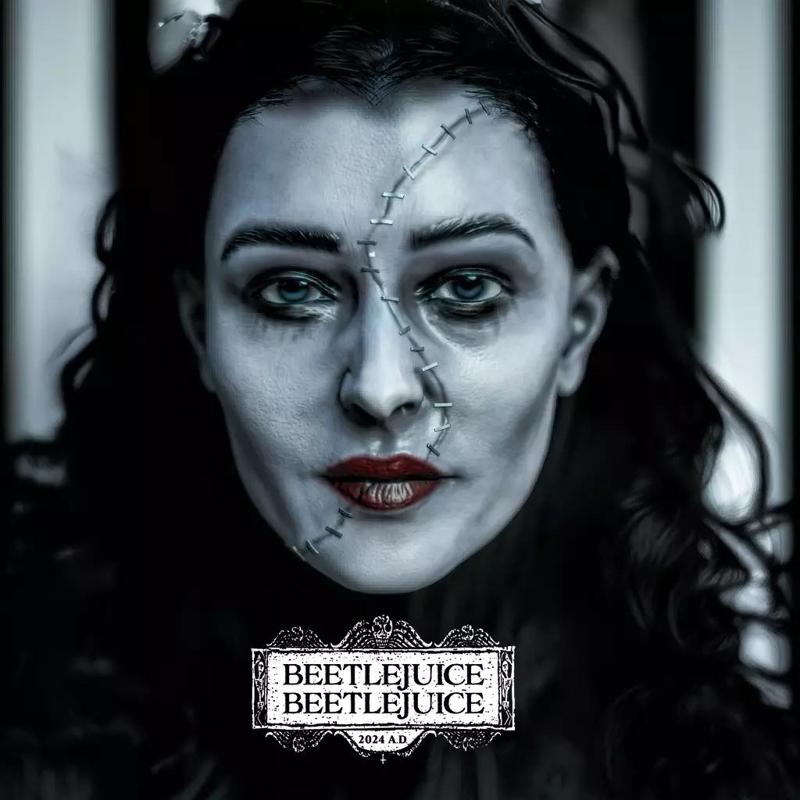 Halloween Mask Delores Beetlejuice Monica Bellucci Tim Burton