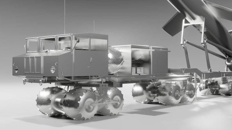 FWD Terracruzer with Matin MG 31 Mace missile