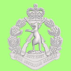 RAR Skippy Badge