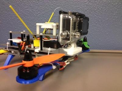 GO PRO MOUNT TO HOVERSHIP MHQ2