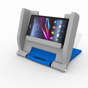 argentinian voting machine smartphone holder