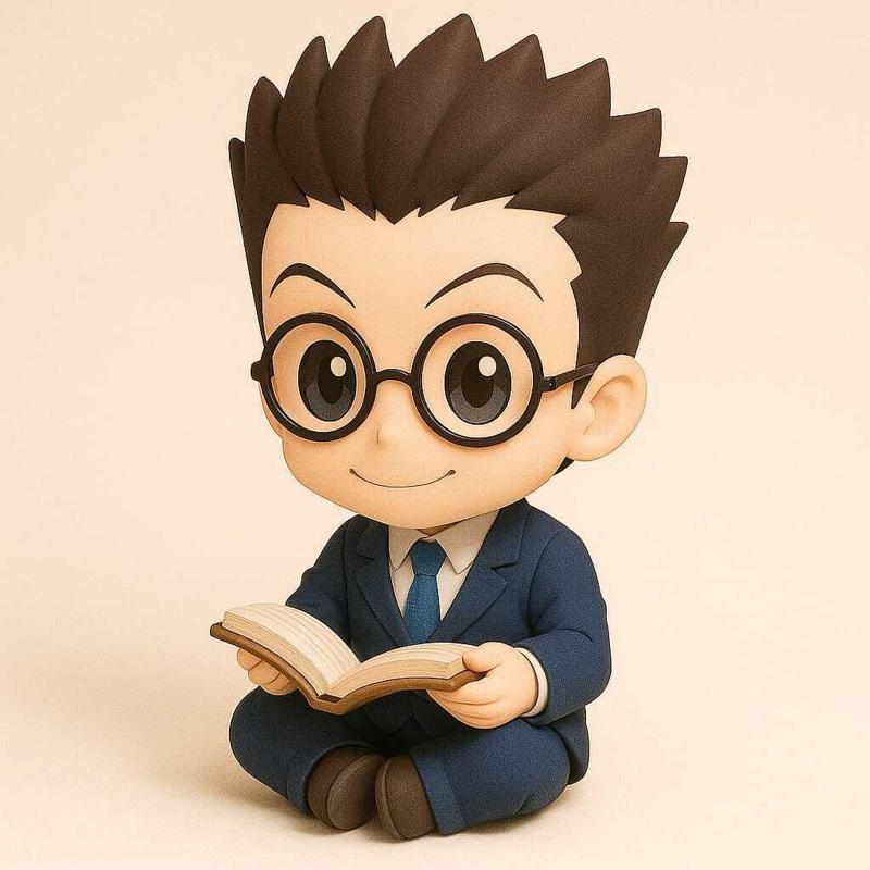 Leorio Paradinight hunter x hunter super chibi and cute