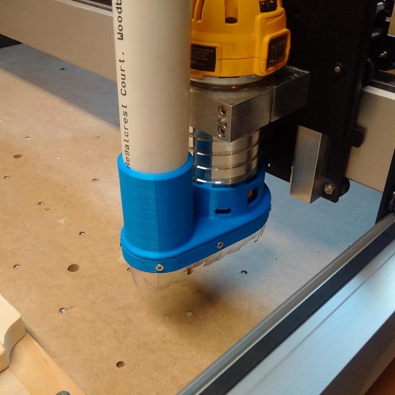 Dewalt DWP611 - Air Deflector Dust Skirt 