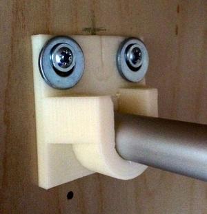 closet rod holder - porte tringle