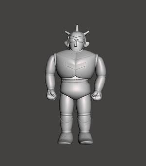 RETRO STYLE FAN ART TETSUJIN 28 GILBERT SOFUBI